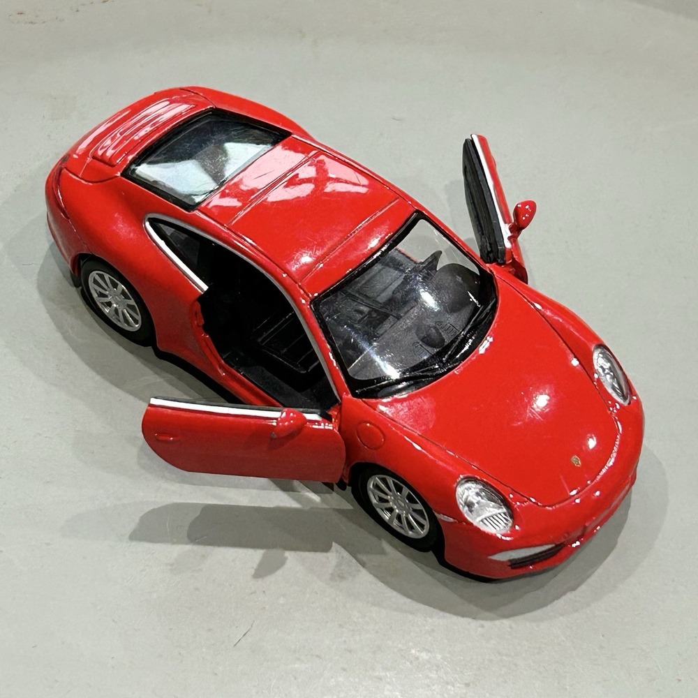 Welly PORSCHE 911 CARRERA S RED 1:34 Die‎ Cast Car